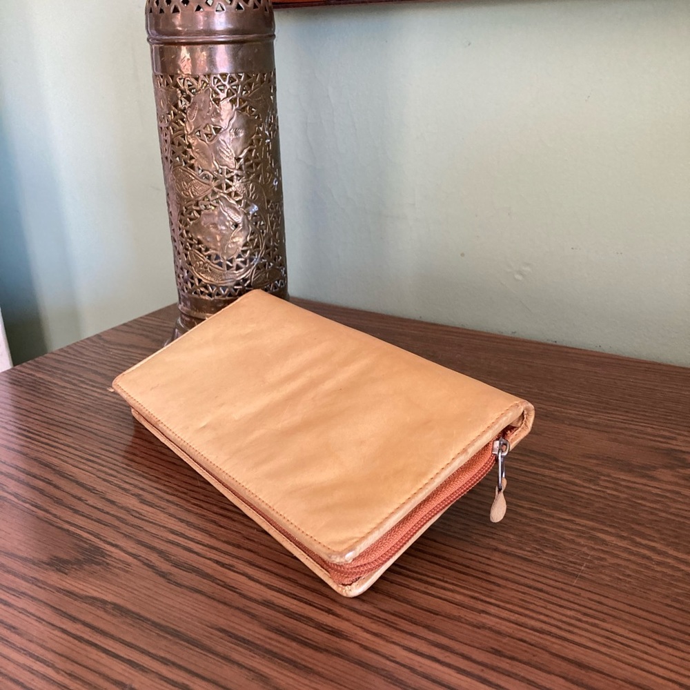 Vintage Leather Wallet / Clutch